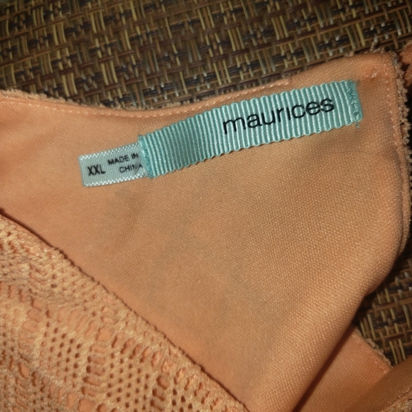 Peach skater dress - Picture 3 of 3